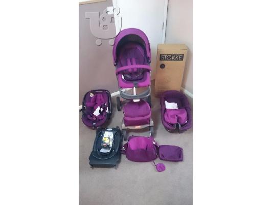 Stokke Xplory V4 καροτσάκι μωρού ΠΛΗΡΕΣ ΣΕΤ
